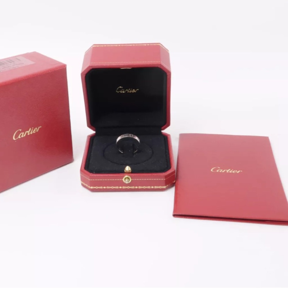 💎✨AUTHENTIC ✨💎LOVE RING WHITE GOLD CARTIER - Picture 3 of 11
